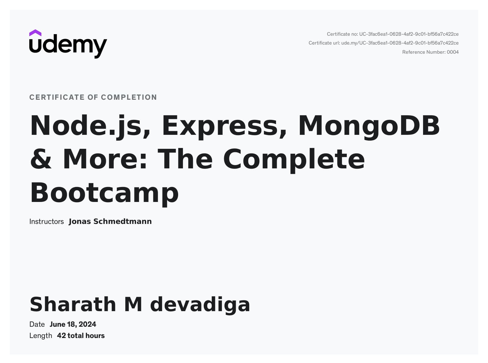 Node.js, Express & MongoDB