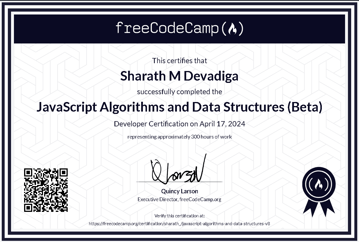 JavaScript Algorithms and Data Structures